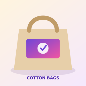 Branded cotton bags