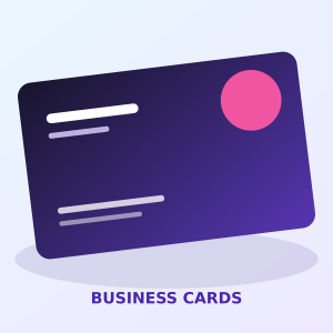 Premium business cards